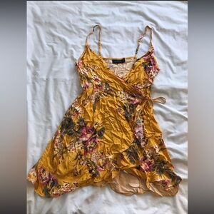 Floral Wrap Dress